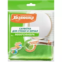 Салфетка универсальная Хозяюшка Мила микрофибра 30x30 см