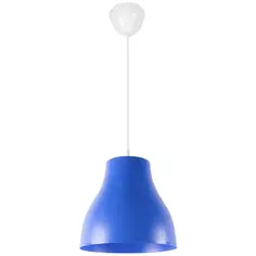 Светильник потолочный подвесной 2221/1 Е27 цвет синий Без бренда