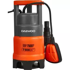 Насос погружной дренажный для грязной воды Daewoo DDP 7500P, 7500 л/ч