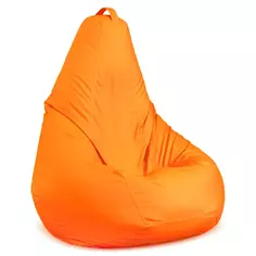 Кресло-груша полиэстер Seasons оранжевый 70x120 см