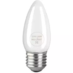 Лампа накаливания Bellight Е27 230 В 60 Вт свеча 660 лм теплый белый цвет света для диммера