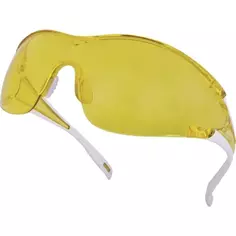 Очки защитные открытые Delta Plus Egon желтые с защитой от запотевания и царапин
