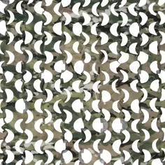 Сетка маскировочная Камуфляж мультикам 2x3 м зеленый/коричневый/черный НИТЕКС