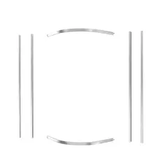Комплект профилей и фурнитуры для душевой ширмы Sensea Easy 1/4 круг 90x90 цвет хром