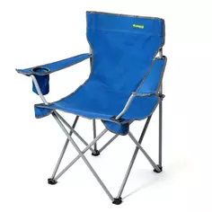 Кресло складное Zagorod К 504 79.7x46.3x77.7 см сталь сине-зеленый Без бренда