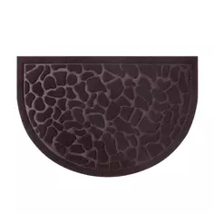 Коврик Inspire HR Lenzo 40x60 см резина цвет темно-коричневый