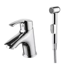 Смеситель для умывальника и биде Lemark Strike LR1116C однорычажный цвет хром