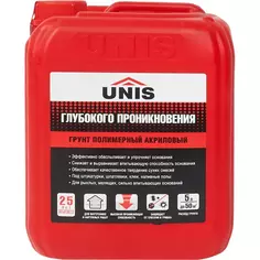 Грунтовка глубокого проникновения Unis 5 л