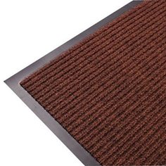 Коврик придверный, 120х180 см, прямоугольный, резина, с ковролином, коричневый, Floor mat, XTL-7002