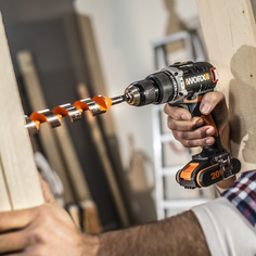 Дрель-шуруповерт WORX WX373.9 без АКБ и ЗУ