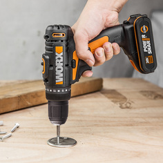 Дрель-шуруповерт WORX WX101.9 без АКБ и ЗУ