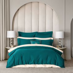 Пододеяльник Togas Рапсодия 200х210 см темно-бирюзовая