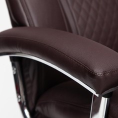 Кресло компьютерное TC коричневый 129х70х55 см