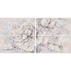 Панно Kerlife Delicato Bouquet Perla 63x126 см