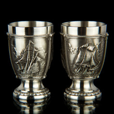 Набор стопок Artina SKS La Paloma 6 см 2 шт