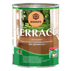 Масла древозащитные масло для террас ESKARO Terrace база под колеровку 0,9л, арт.6430011068951