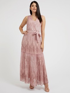 Длинное Платье Из Смесового Шелка Guess