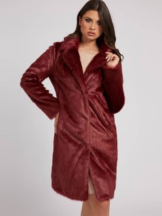 Пальто Из Искусственного Меха Guess