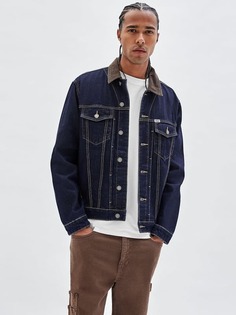 Джинсовая Куртка С Нашивкой На Спине Guess Originals