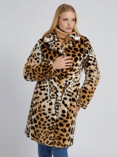 Пальто Искусственный Мех Guess