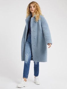Пальто Экомех Принт Граффити Guess