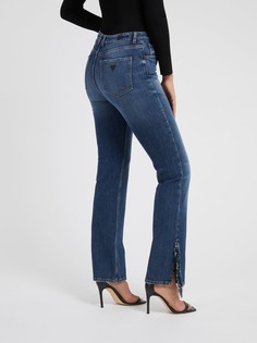 Расклешенные Джинсы Боковые Разрезы Guess