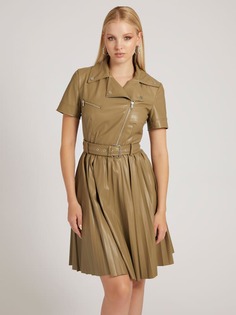Платье Искусственная Кожа Guess