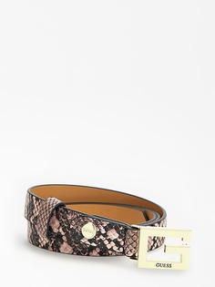 Ремень Питоновый Принт Guess