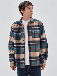 Куртка-Рубашка В Клетку Из Смесовой Шерсти Guess Originals