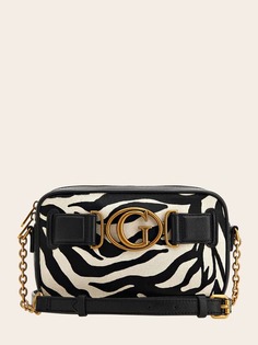 Сумка На Ремне «Aviana» Из Натуральной Кожи Guess