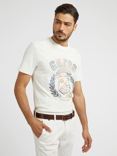 Футболка Набивной Логотип Спереди Guess