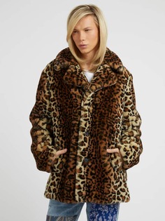 Пальто Искусственный Мех Guess