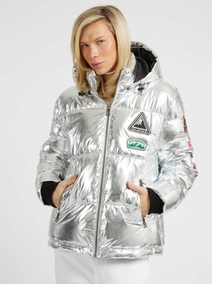 Металлизированный Пуховик Guess