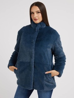 Пальто Искусственный Мех Guess