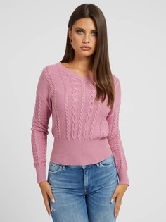 Джемпер Вязка Косичкой Guess