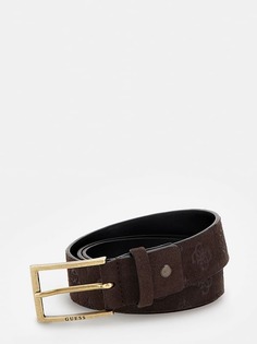 Ремень Натуральная Замшевая Кожа Guess