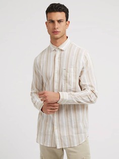 Рубашка В Полоску Guess