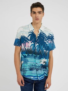 Рубашка Сплошной Принт Guess
