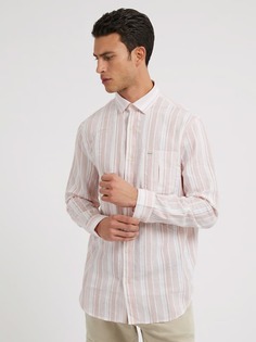 Рубашка В Полоску Guess