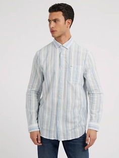 Рубашка В Полоску Guess