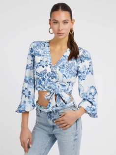 Блузка Бант На Талии Guess