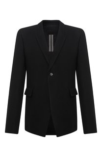 Пиджак из хлопка и шерсти Rick Owens