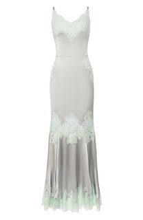 Платье из смеси шелка и хлопка Dolce & Gabbana