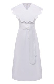 Хлопковое платье Jil Sander