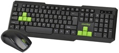 Клавиатура и мышь SmartBuy One SBC-230346AG-KN черно-зеленый