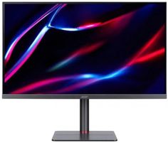 Монитор 27" Acer Nitro XV275UVYMIPRUZX 2560x1440, IPS, LED, 1ms, 16:9, 350cd, 170Hz, HDMI, M/M, HAS, Pivot, 178°/178°, FreeSync Premium, DP, 3*USB, US