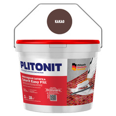 Затирки для плитки керамической и керамогранита затирка для швов PLITONIT Colorit EasyFill 1-10мм 2кг какао, арт.Н008641