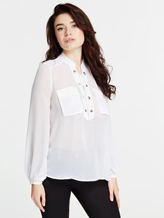 Блузка Marciano Со Шнуровкой Guess