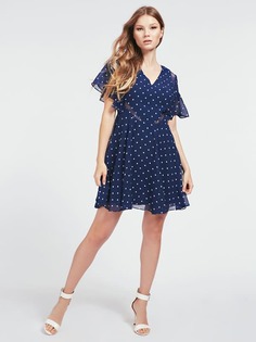 Платье А-Силуэта Сплошной Принт Guess