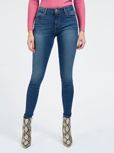 Джинсы-Скинни С Эффектом Поношенности Guess